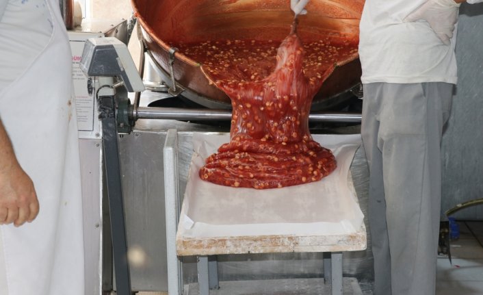 Üreticiler Safranbolu lokumunda bayram mesaisinde