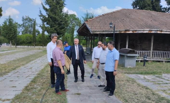 19 Mayıs ilçesindeki tarihi ahşap camide incelemede bulunuldu