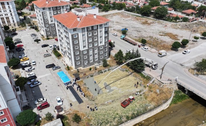 Alaca'da TOKİ Camisi'nin temeli atıldı