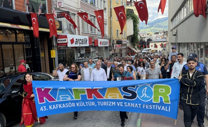 Artvin'de “43. Kafkasör Kültür, Turizm ve Sanat Festivali“ başladı