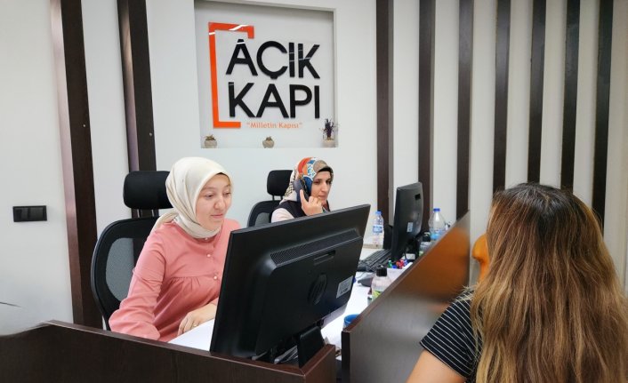 Artvin'de “Açık Kapı“ya 6 ayda 557 başvuru yapıldı