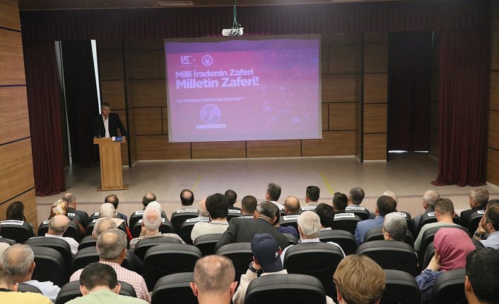 Bayburt Üniversitesinde “15 Temmuz Şehitler Destanı“ konferansı düzenlendi