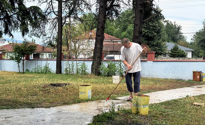 Bolu ve Düzce'de sağanak etkili oldu