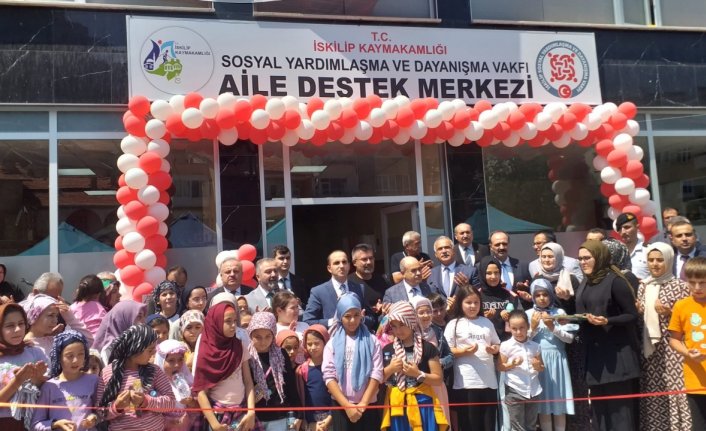 Çorum'un İskilip ilçesinde Aile Destek Merkezi açıldı