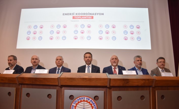 Enerji ve Tabii Kaynaklar Bakanı Bayraktar, Trabzon'da konuştu: