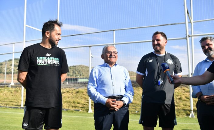 Erciyes Yüksek İrtifa Kamp Merkezi'nde sezona hazırlanan takımlar tesislerden memnun