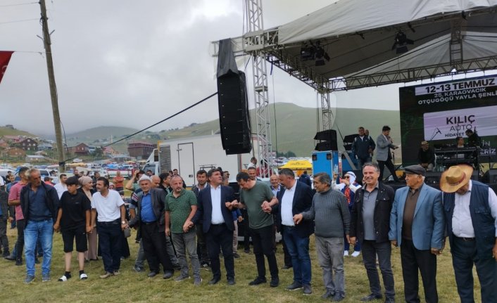 Giresun'da “25. Karaovacık Otçu Göçü Yayla“ festivali gerçekleştirildi