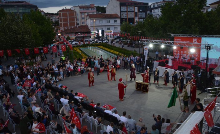 Havza'da 15 Temmuz Milli Birlik Yürüyüşü yapıldı