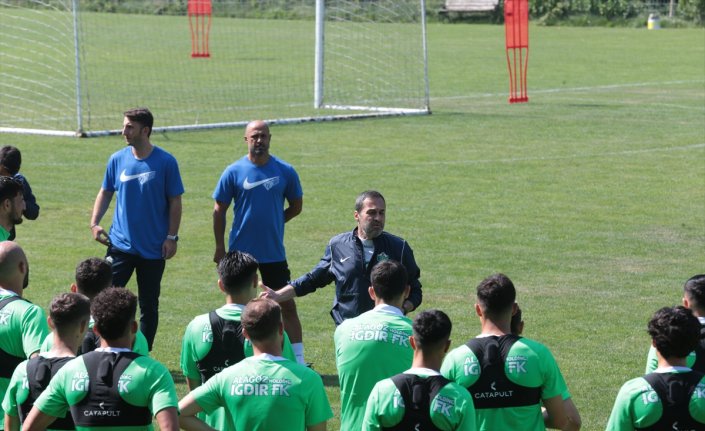 Iğdır FK'de hedef, 1. Lig'de zirve yarışında yer almak