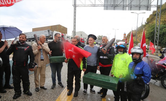 “İnebolu'dan Ankara'ya İstiklal Sürüşü“ başladı