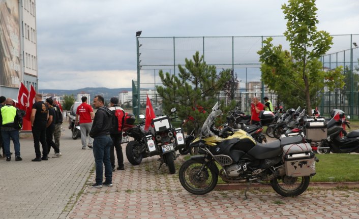 “İnebolu'dan Ankara'ya İstiklal Sürüşü“nün ilk kısmı tamamlandı