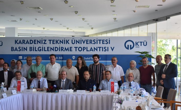 KTÜ Rektörü Prof. Dr. Hamdullah Çuvalcı basın mensuplarıyla buluştu