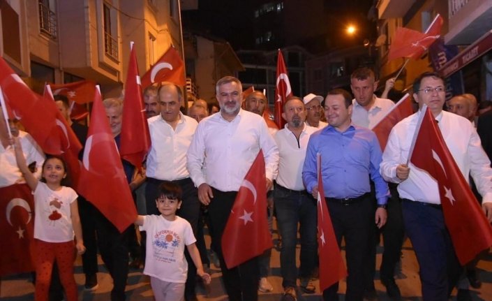 Niksar'da 15 Temmuz Demokrasi ve Milli Birlik Günü etkinliği düzenlendi