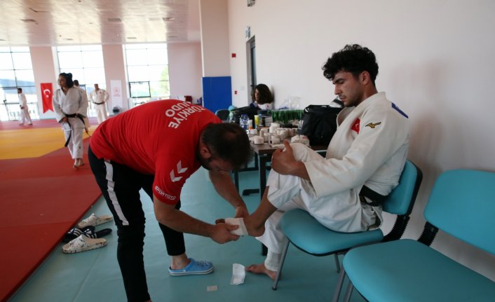 Olimpiyat yolunda Judo Milli Takımı'nın sağlığı onlara emanet