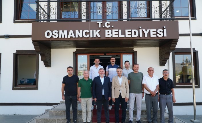 Osmancık Kaymakamı Akpay'dan Belediye Başkanı Gelgör'e veda ziyareti