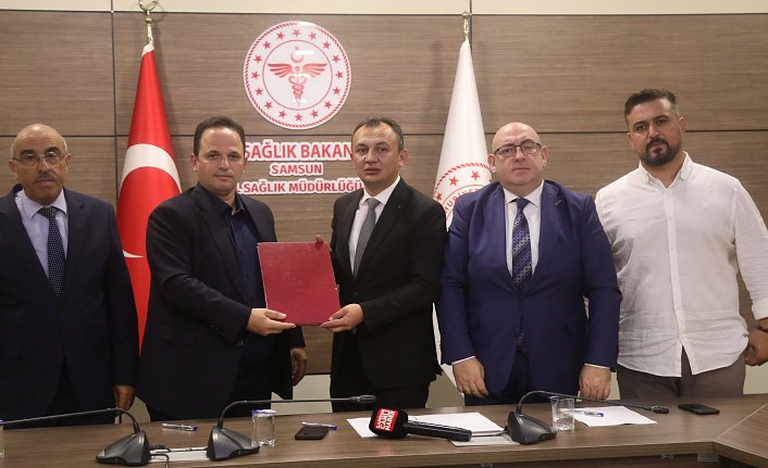 Samsun'da 112 Acil Sağlık Hizmetleri İstasyonu binası yapılması için protokol imzalandı