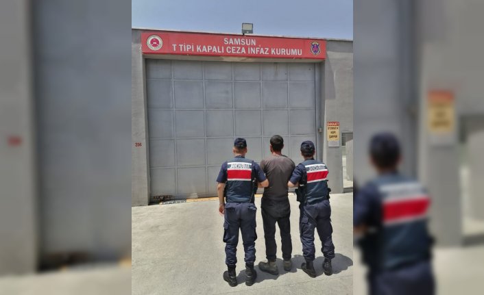 Samsun'da 11 yıl kesinleşmiş hapis cezası bulunan firari yakalandı