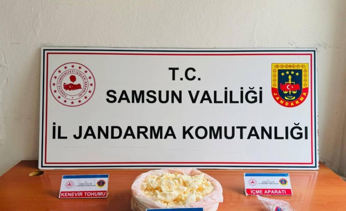 Samsun'da 4 kilogram uyuşturucu ele geçirildi, 1 zanlı yakalandı