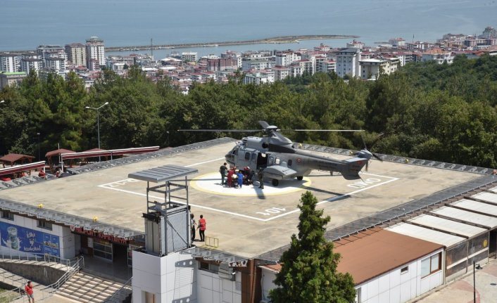 Samsun'da boğulma vakalarıyla mücadele kapsamında tatbikat düzenlendi