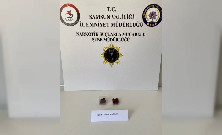 Samsun'da kargo kolisinden uyuşturucu çıktı, 1 zanlı yakalandı