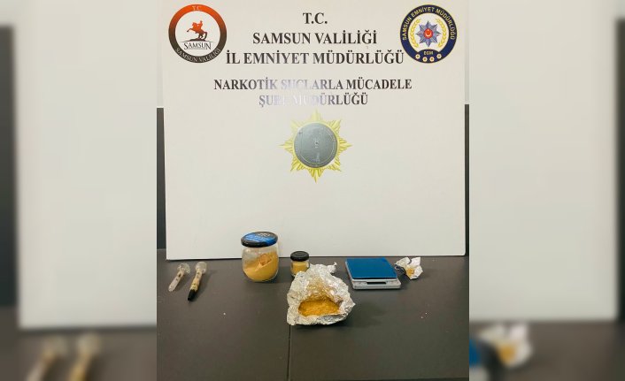 Samsun'da uyuşturucu operasyonunda 2 zanlı yakalandı