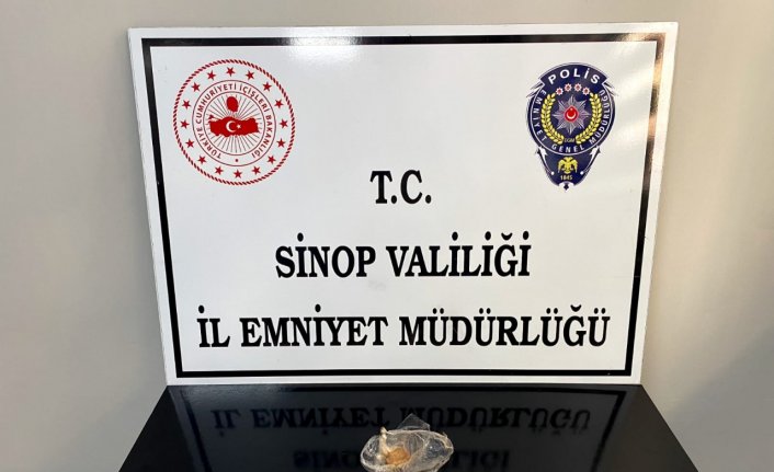 Sinop'ta uyuşturucuyla yakalanan 2 kişi tutuklandı