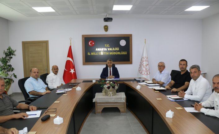 Amasya’da Eğitim ve Değerlendirme Toplantısı yapıldı