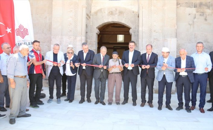 Amasya'da restorasyonu tamamlanan Burmalı Minare Camisi yeniden ibadete açıldı