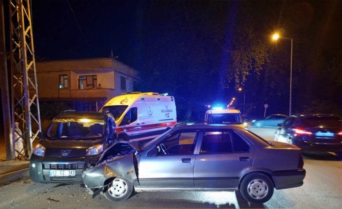 Çarşamba’da trafik kazasında 1 kişi yaralandı