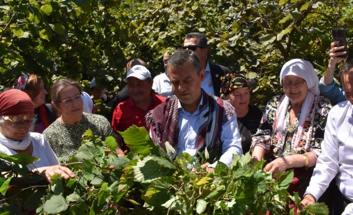 CHP Genel Başkanı Özgür Özel, Ordu'da konuştu: