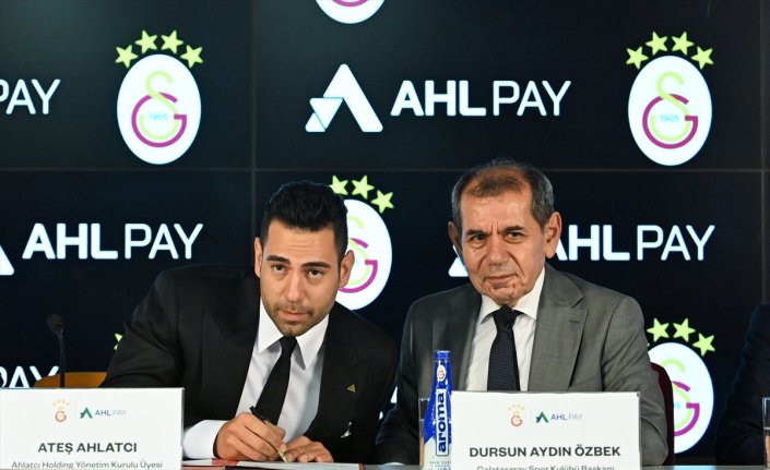 Galatasaray ile AHL Pay arasında sponsorluk anlaşması imzalandı