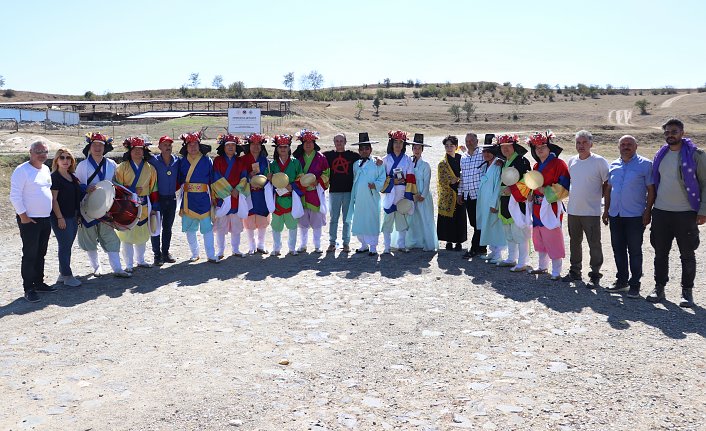 Pompeiopolis Antik Kenti, Güney Kore'den gelen dans ekibinin gösterisiyle renklendi