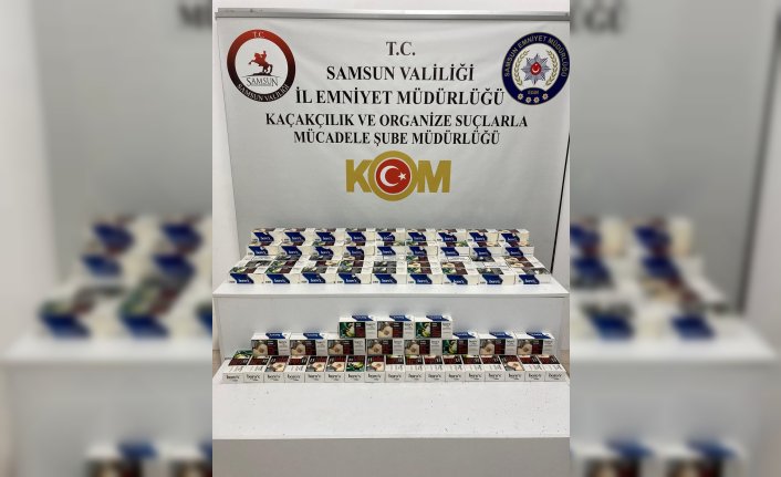 Samsun'da 20 bin makoran ele geçirildi