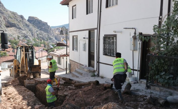 Tokat'ta içme suyu hattı yenilemesi çalışması başlatıldı