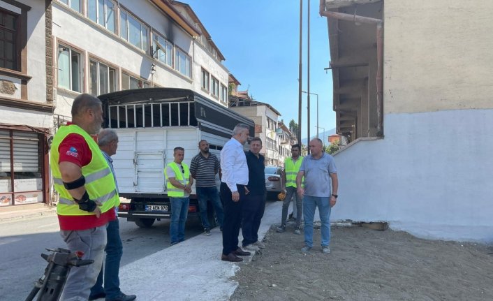 Tokat'ta yol çalışmaları ve altyapı çalışmaları sürüyor