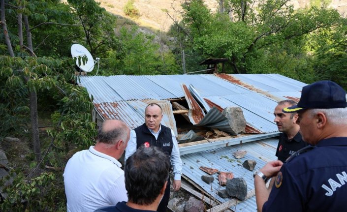 Artvin'de sağanak sonrası hasar tespit çalışmaları sürüyor