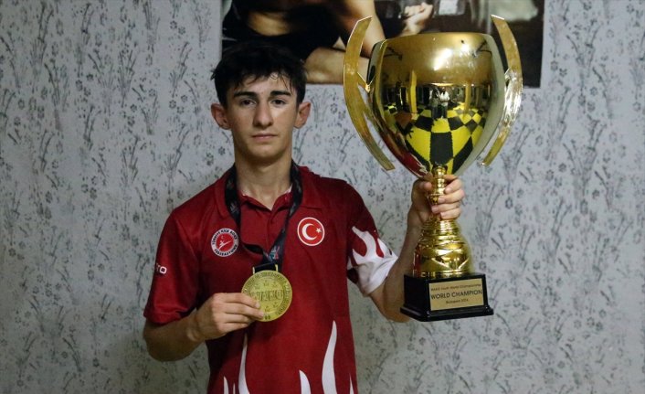 Avrupa ve dünya şampiyonu “Atom Karınca“ Hamza'nın yeni hedefi 2028 Olimpiyatları