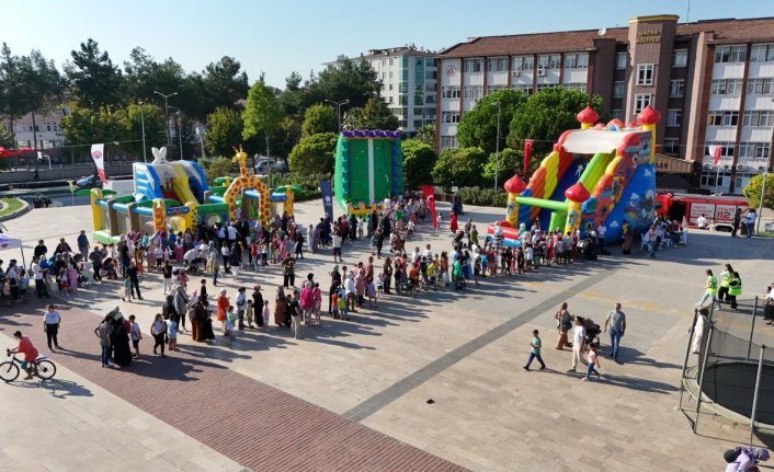 Bafra'da Çocuk Şenliği düzenlendi