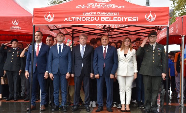 Büyük Önder Atatürk'ün Ordu'ya gelişinin 100. yıl dönümü kutlandı