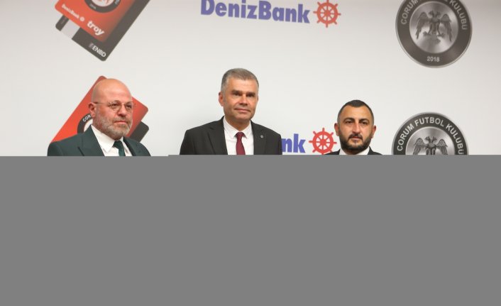 Çorum FK, DenizBank ile taraftar kart sözleşmesi imzaladı