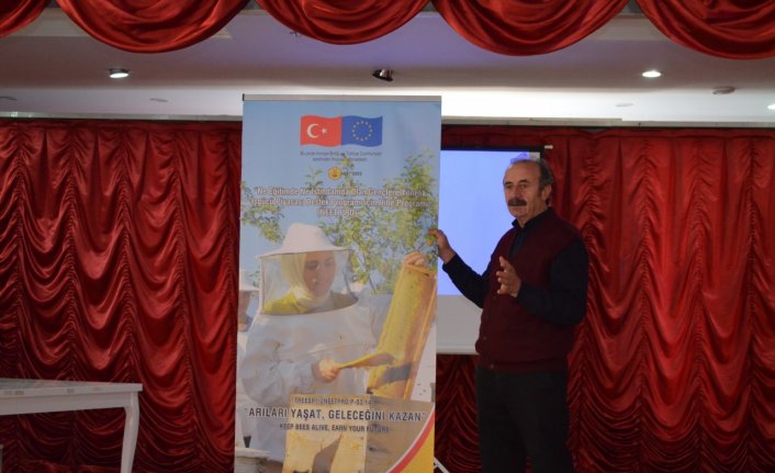 Dodurga'da arı yetiştiriciliği anlatıldı