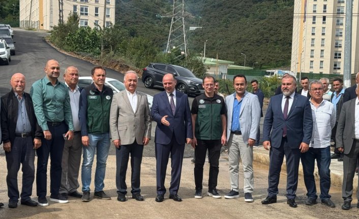 Giresun Valisi Serdengeçti, hizmete giren köprülerde incelemelerde bulundu