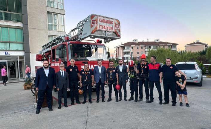 Karabük'te İtfaiye Haftası kutlandı