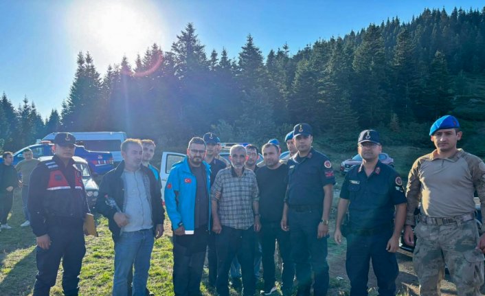 Kastamonu'da dün kuşburnu toplarken kaybolan kişi bulundu