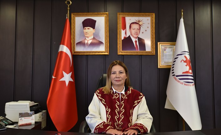 Ondokuz Mayıs Üniversitesinde Rektör Prof. Dr. Fatma Aydın göreve başladı