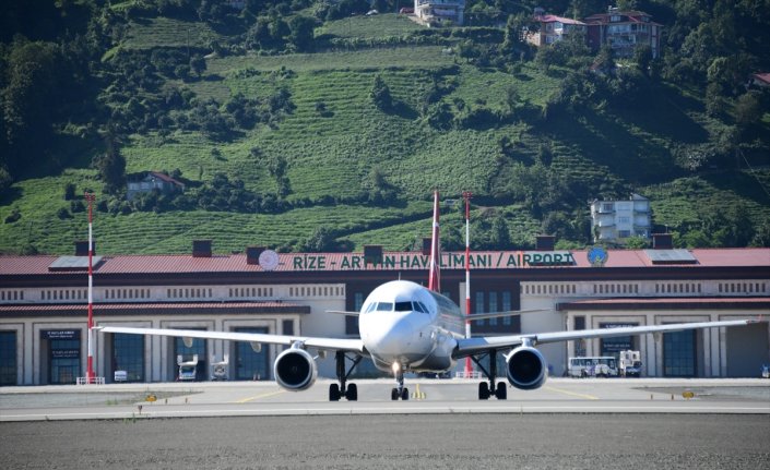 Rize-Artvin Havalimanını açılışından bugüne 2,3 milyon yolcu kullandı