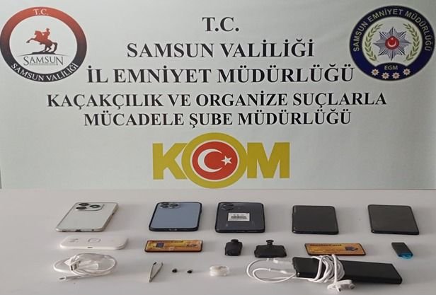 Samsun'da ehliyet sınavında usulsüzlük yapan 3 kişi yakalandı