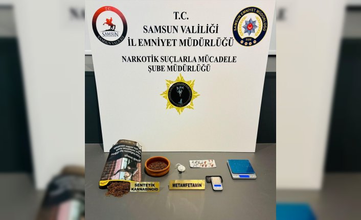 Samsun'da narkotik operasyonunda 19 kişi yakalandı