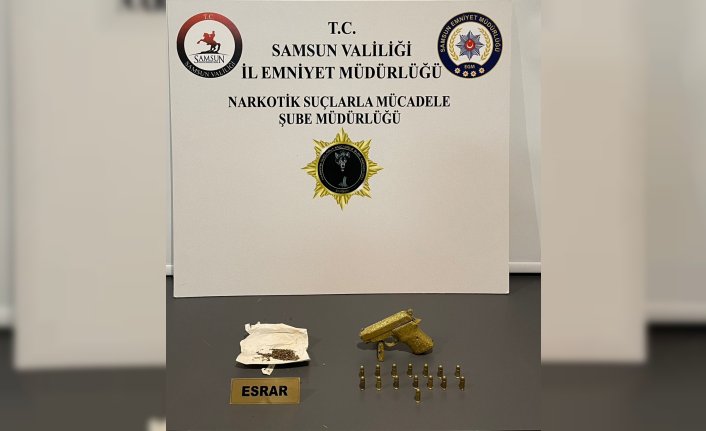 Samsun'da uyuşturucu operasyonunda 5 kişi yakalandı