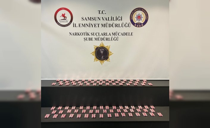 Samsun'da uyuşturucu ve silah kaçakçılığı operasyonunda 4 zanlı yakalandı